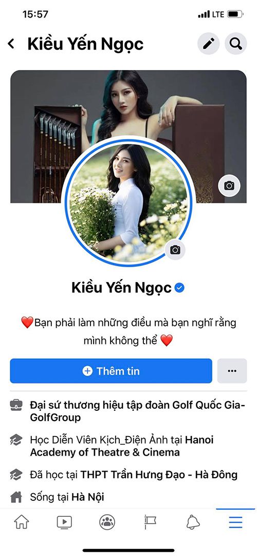 kieu yen ngoc facebook